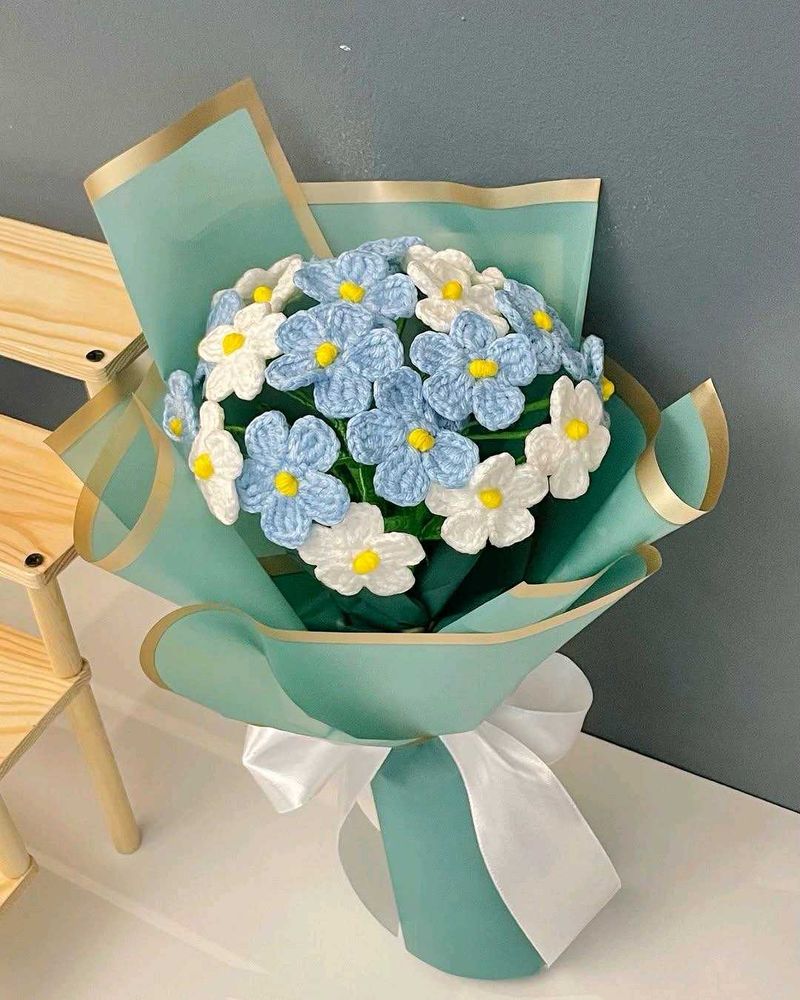 Crochet Flower Bouquet