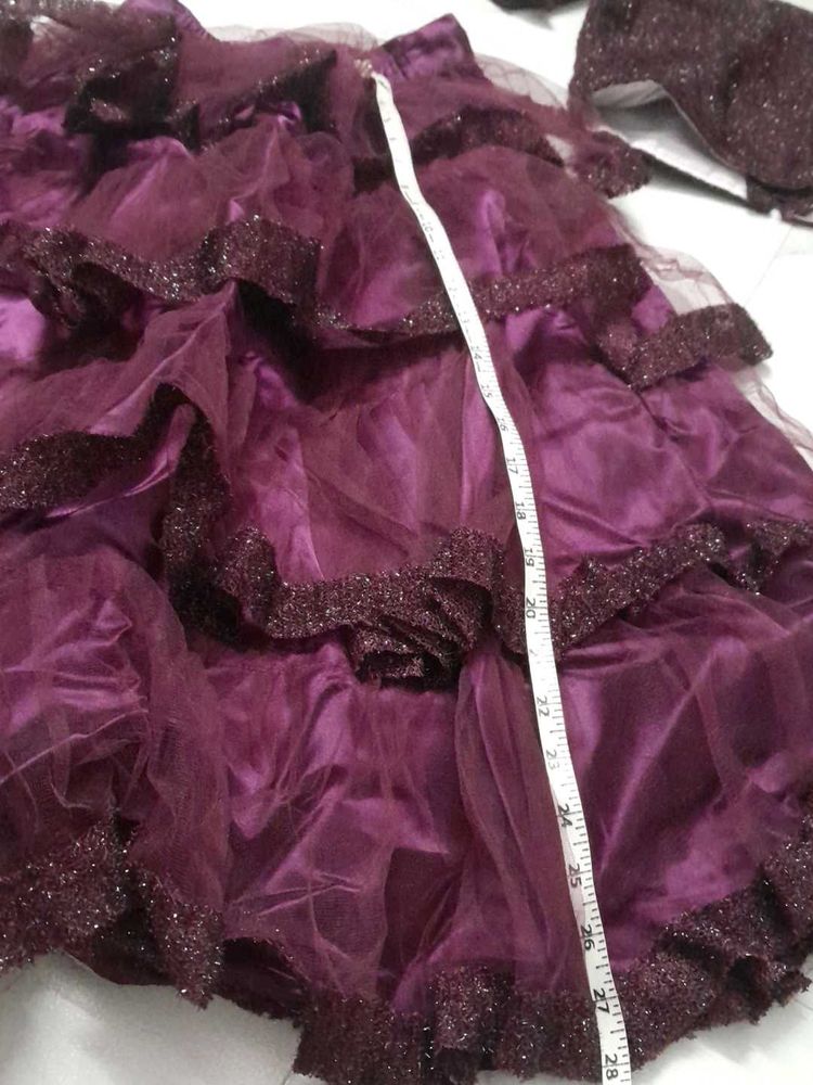 Purple Lehenga Choli