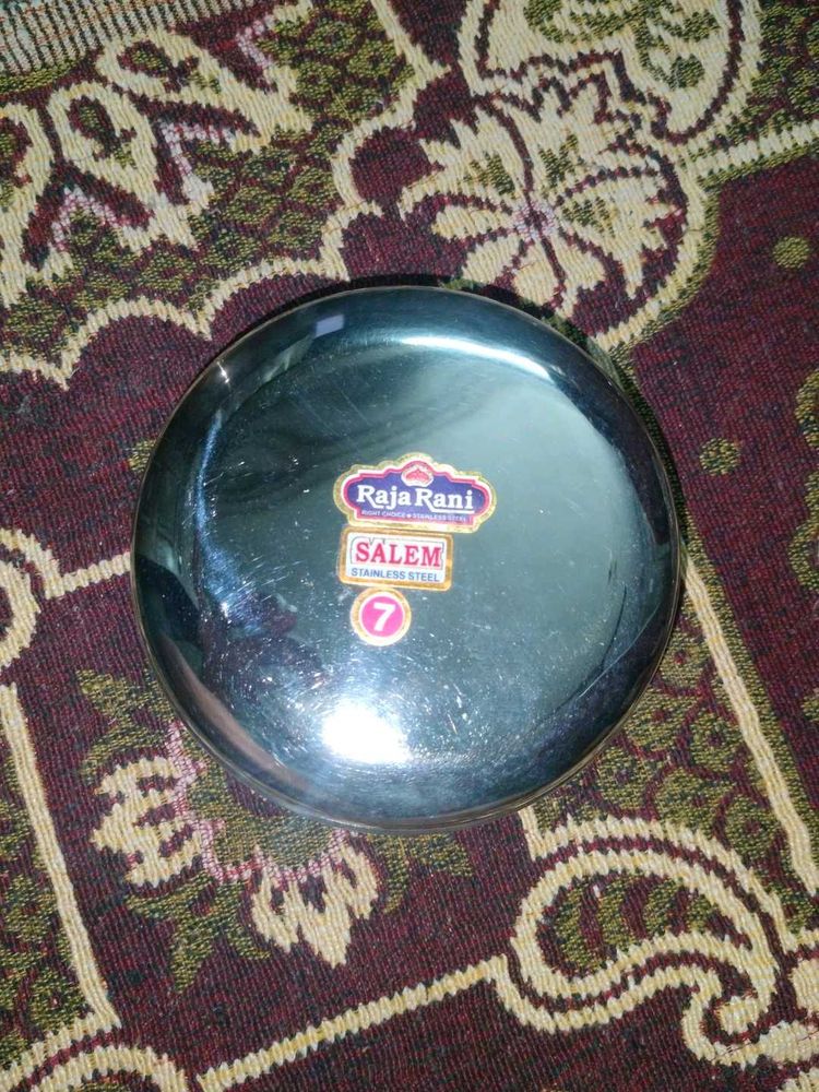Raja Rani Steel Dinner Bowl