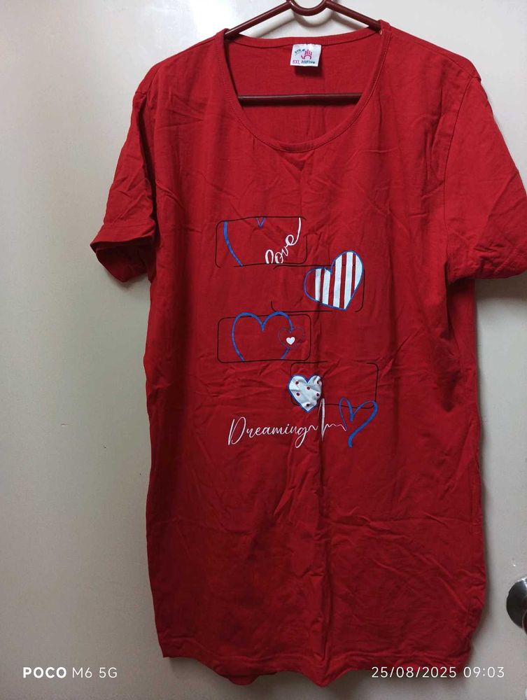 Red Graphic Tee