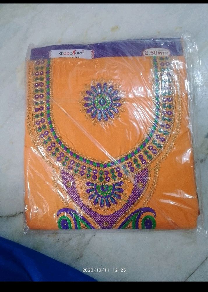 Cotton Dress Material No Coins Only Cash