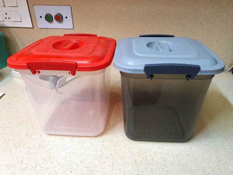 ❤️Plastic Containers 7.5 L (Pack of 2)❤️