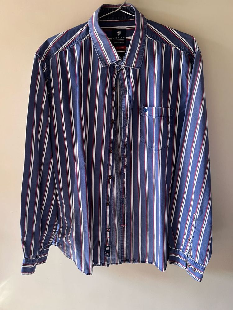 Striped Casual Shirt