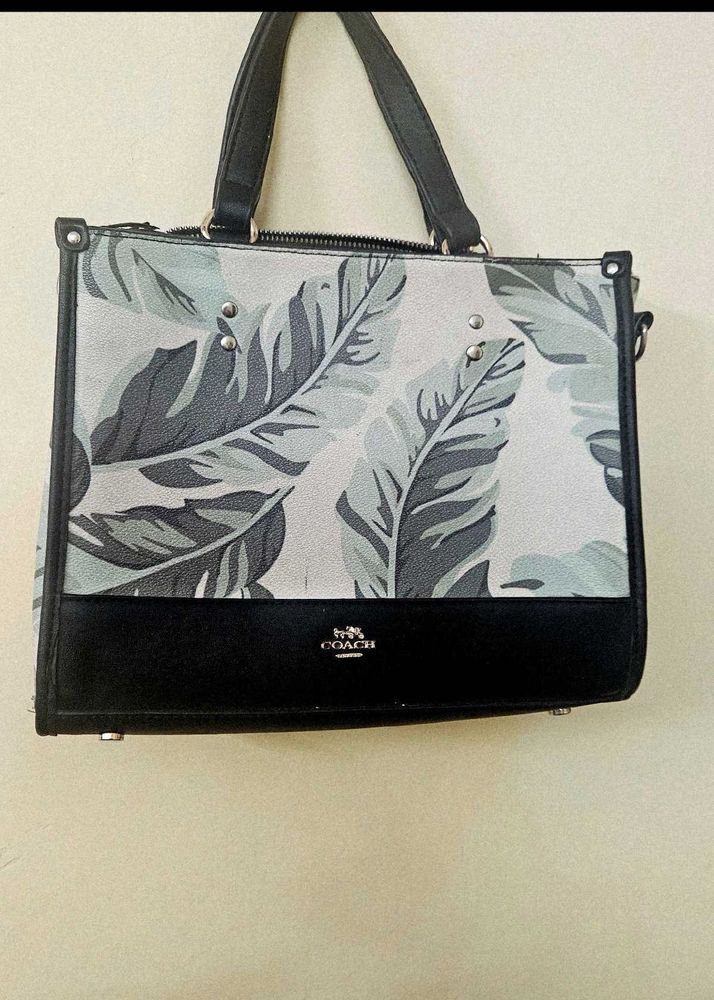 Coach Floral Handbag (Free Gifts)