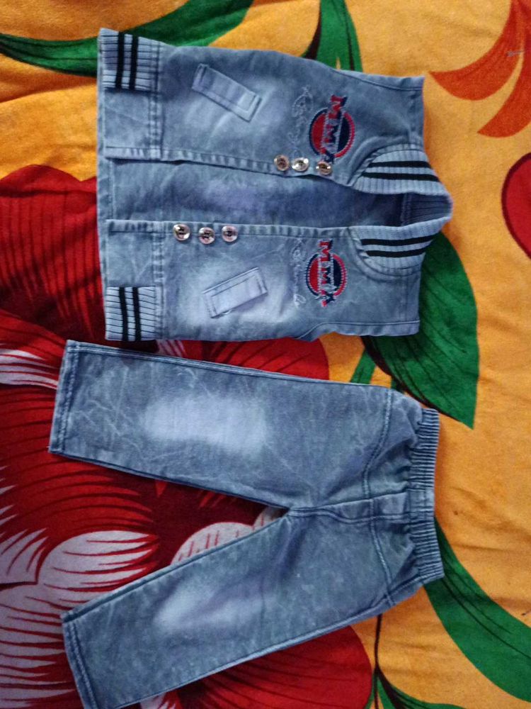 Baby Boy Jacket And Pant