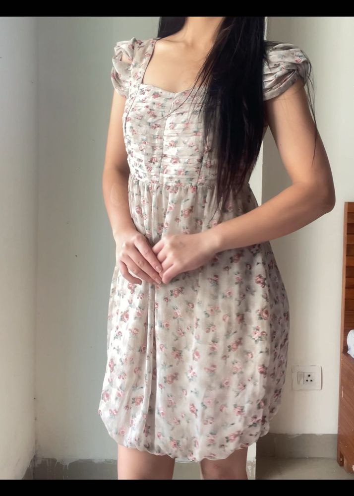 Pretty Nude Summer Dress
