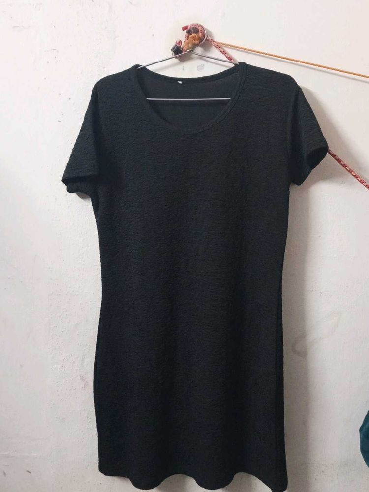 Elegant Black Mini Dress