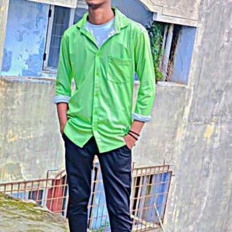 Green Casual Shirt