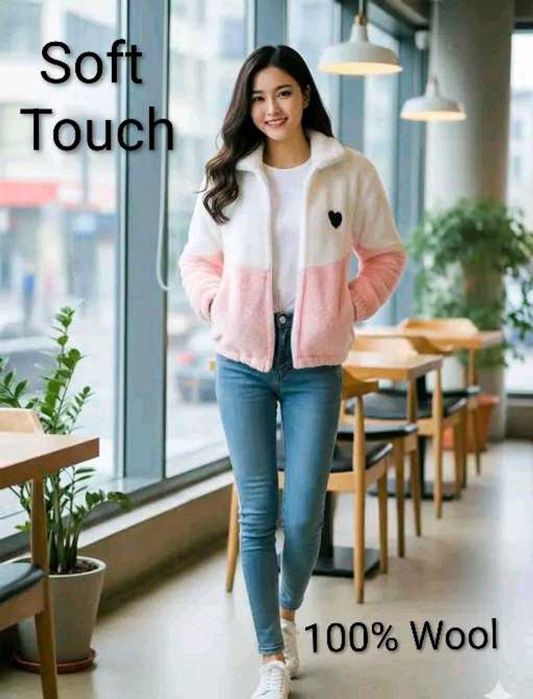 Cute Wool Blend Jacket