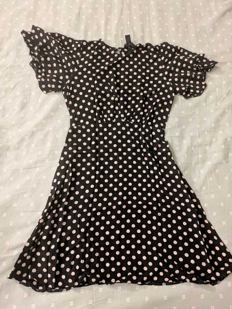 Polka Dot Mini Dress