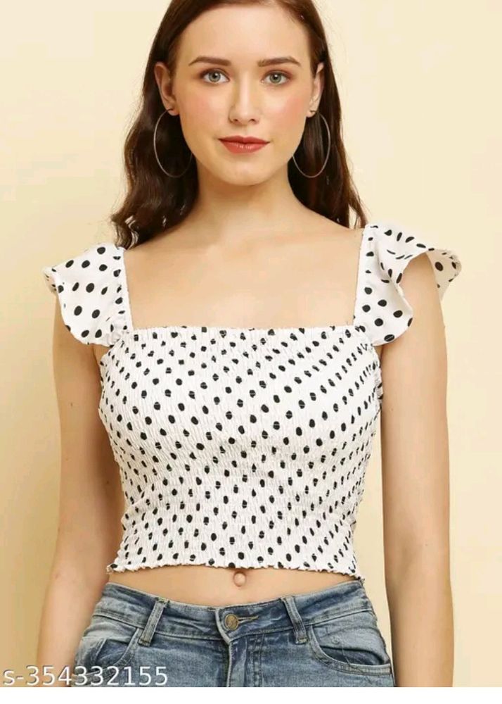 Trendy Polka Dot Top