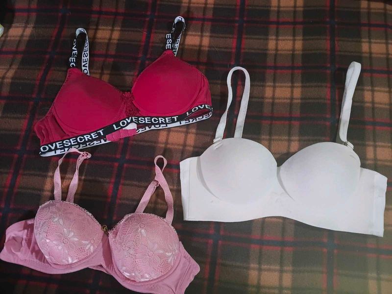 Used Bra Set(Bust-34/36)