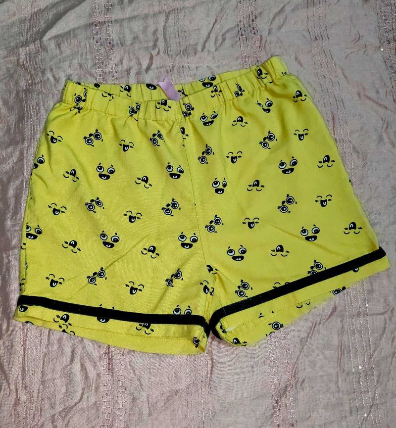 Cute Yellow Shorts