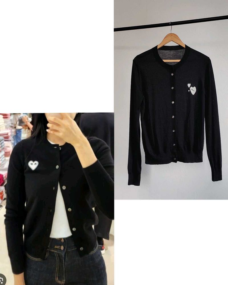 Classic Black Cardigan