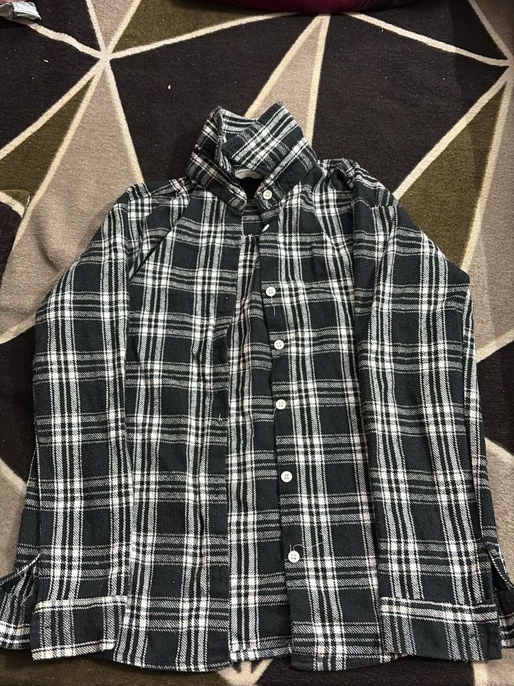 Plaid Flannel Shirt