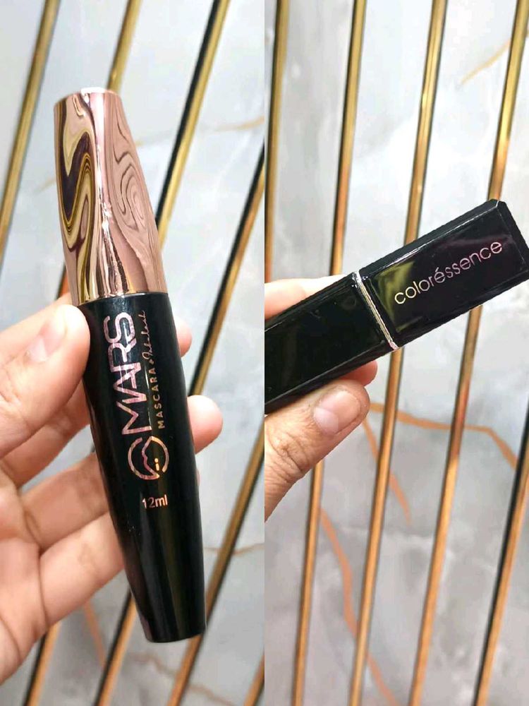 Combo Pack -Mars Mascara And Colorssence Lipstick