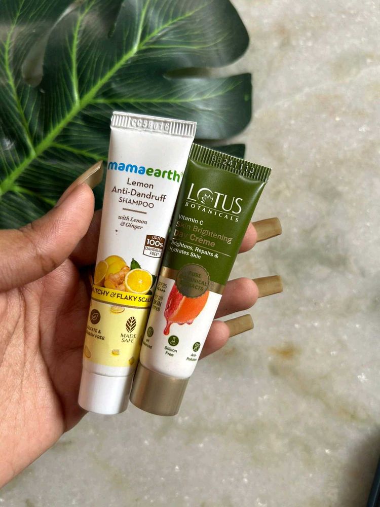 Mamaearth &amp; Lotus Botanicals