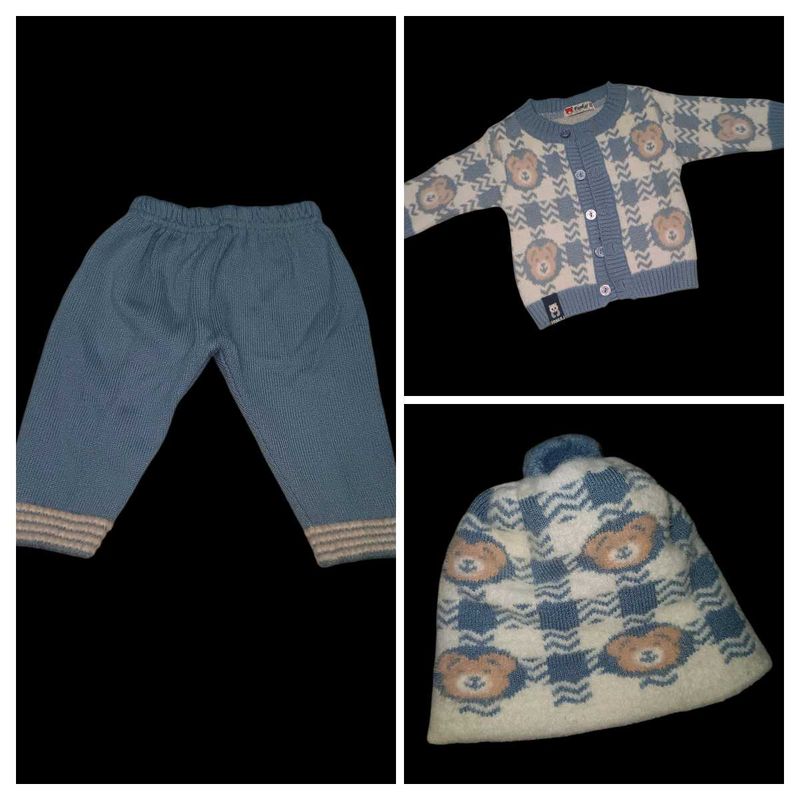 BABY WOOLLEN SUIT (NEWBORN TO 6 MONTHS)