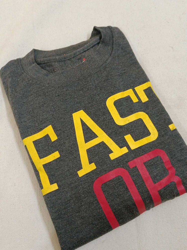 Gray Graphic T-Shirt