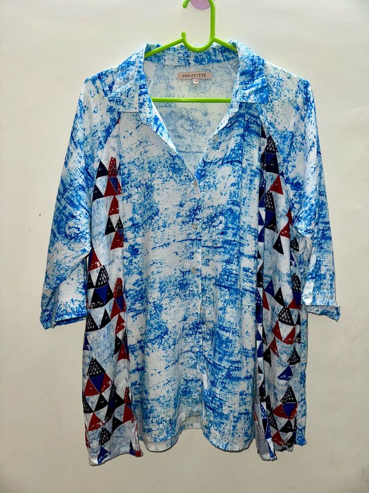 New ‼️Indie Printed Shirt Size L