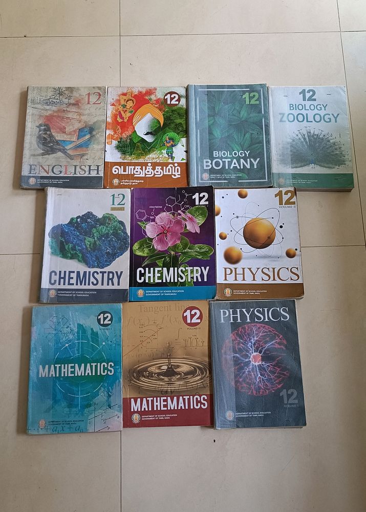 12th STD State Board Books Available !!!