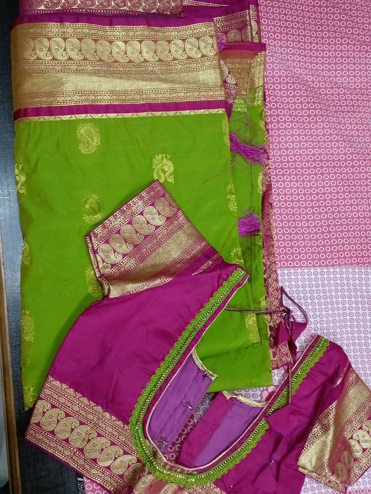 Green Paithani Saree