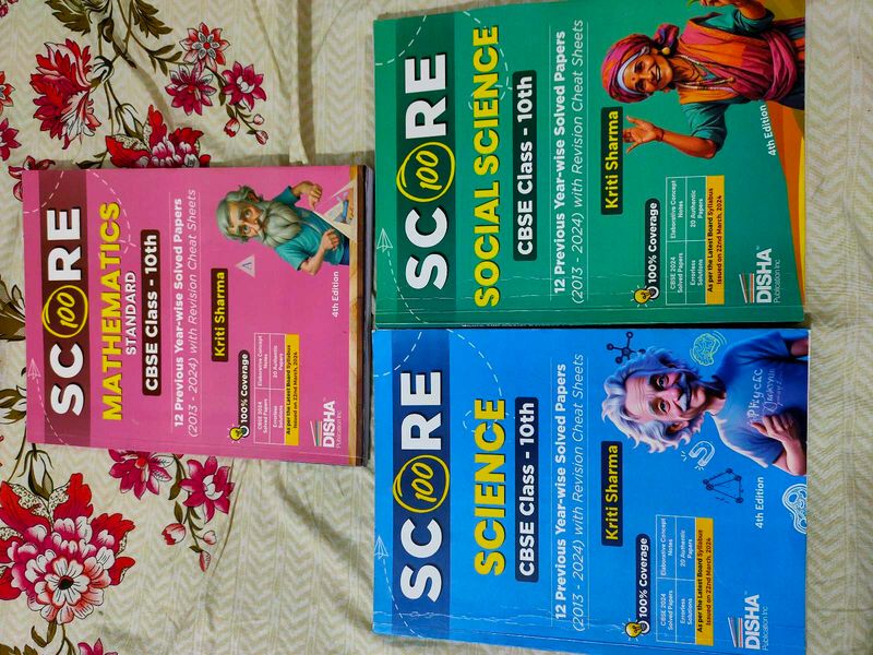 Class 10th CBSE Score 100 Reference Books