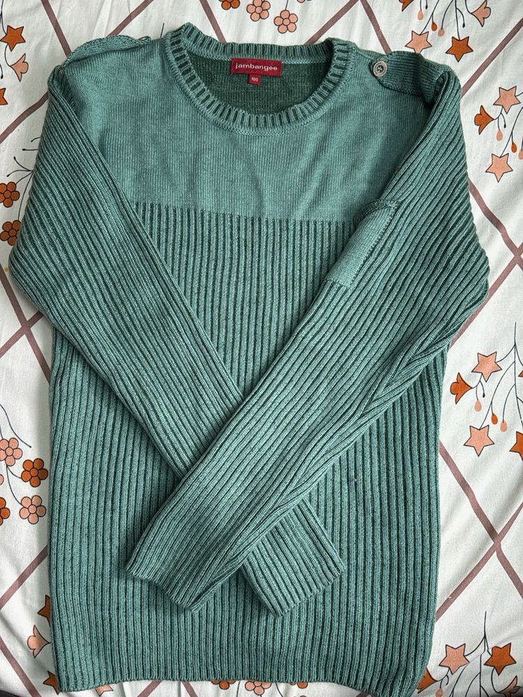 Green Sweater