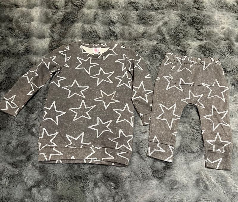 Chicco Imported Starry Glittery Coord Set