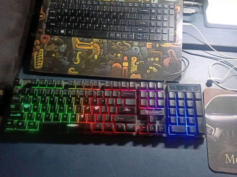 Wired Gaming Keyboard and Mouse