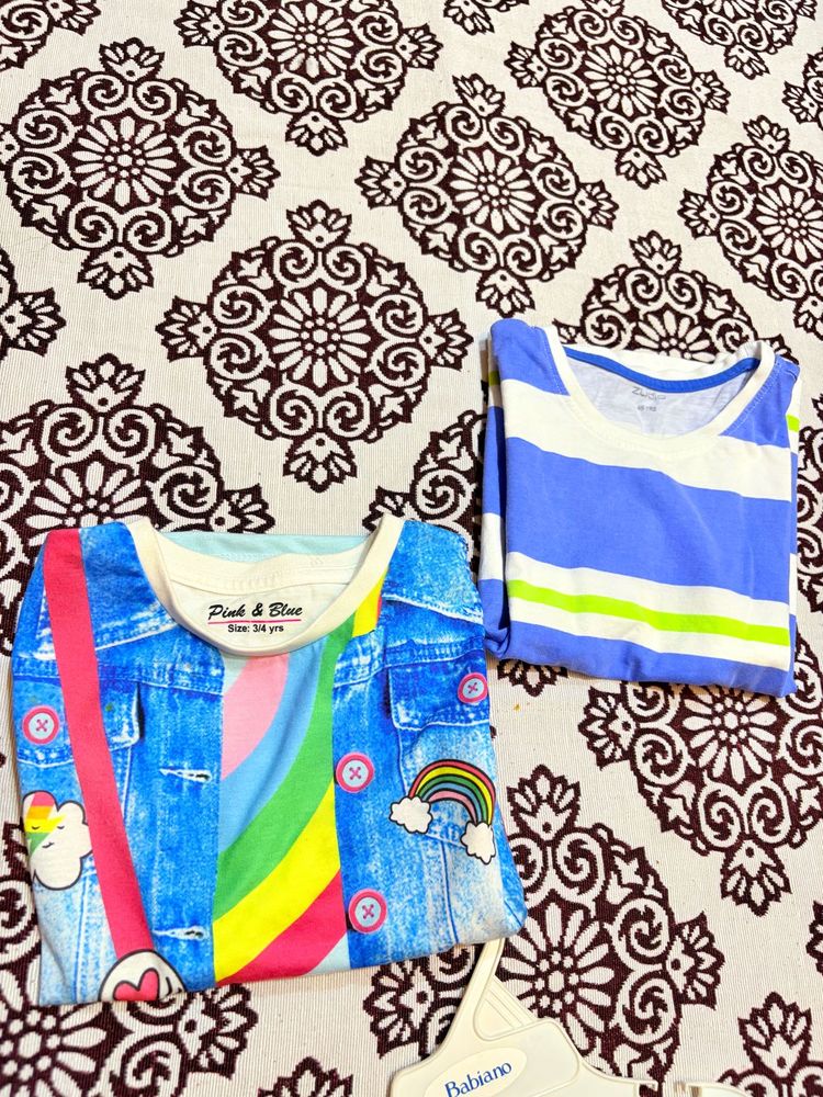 2 t shirts for girl