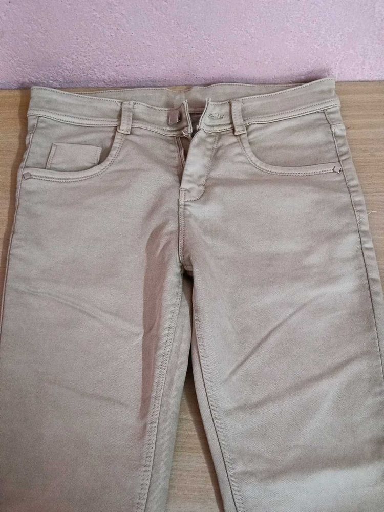 Khaki Slim Fit Jeans