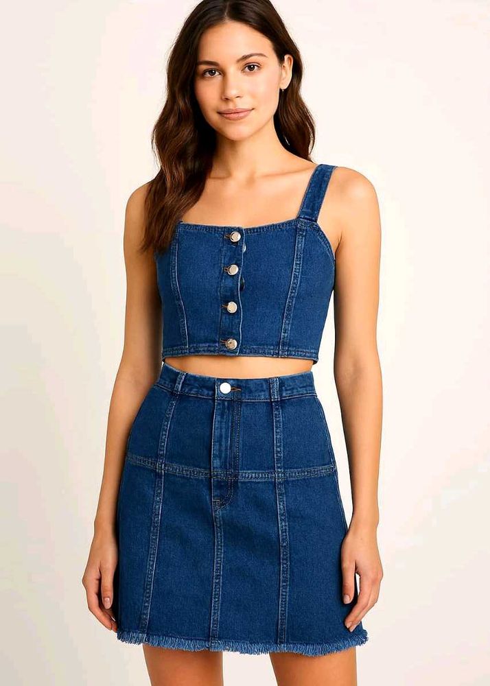 Denim Co-ord Set