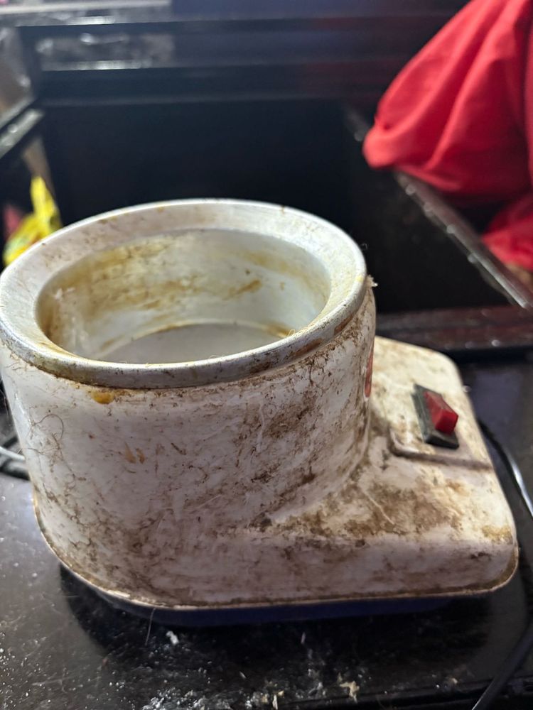 Used Wax Warmer