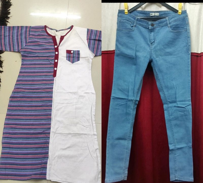 Combo - Kurta &amp; Jeans