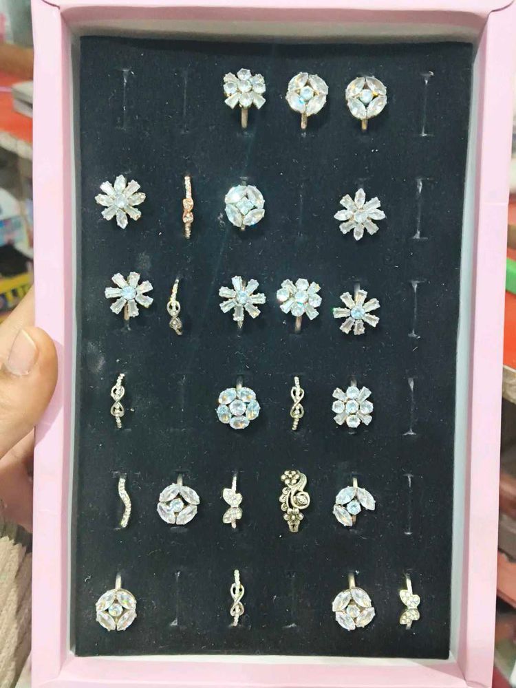 Sparkling Earring and Ring Set