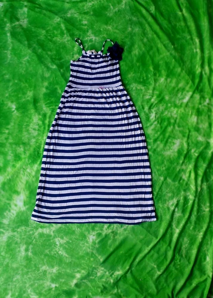 Women Stripped Dress H&amp;M ( Used   )