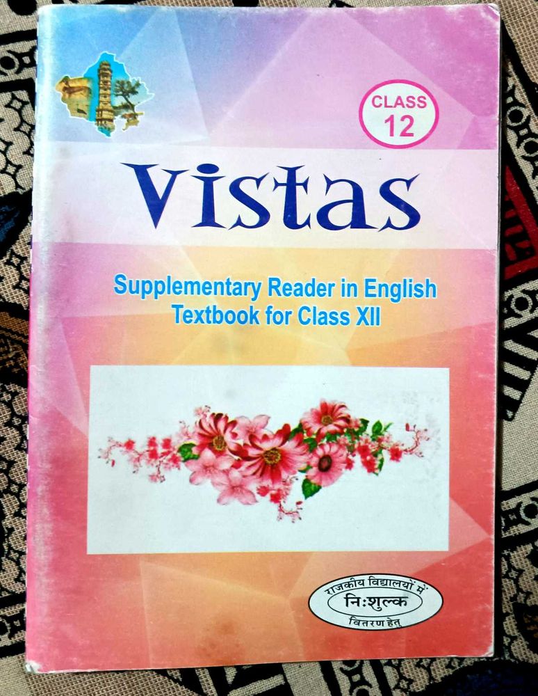 Vistas English Book 12th Class