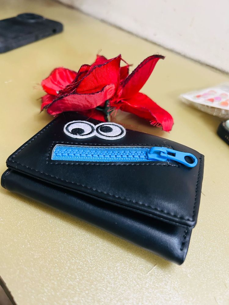 Funky Black Wallet