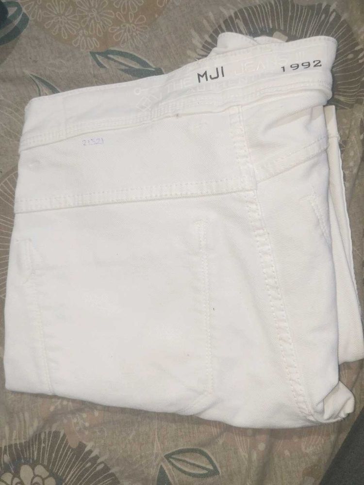 White Denim Jeans
