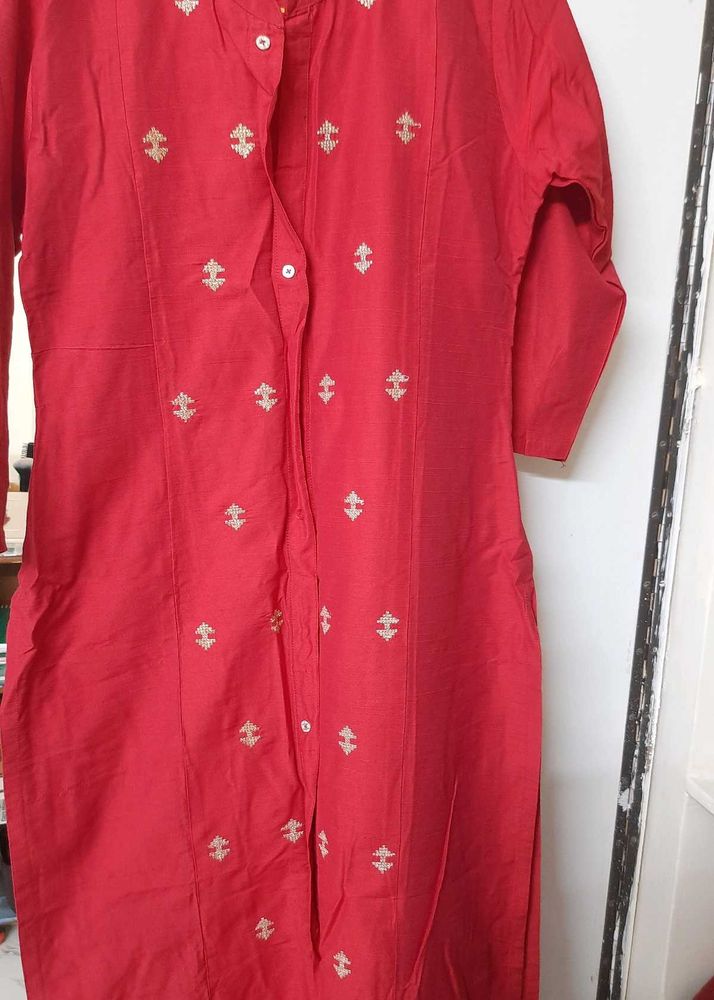 Red Festive Kurti