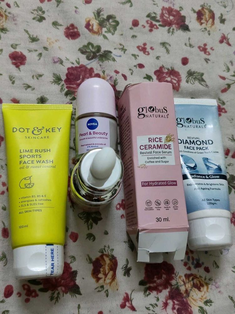 Skincare Bundle - Dot &amp; Key, Nivea &amp; Globus