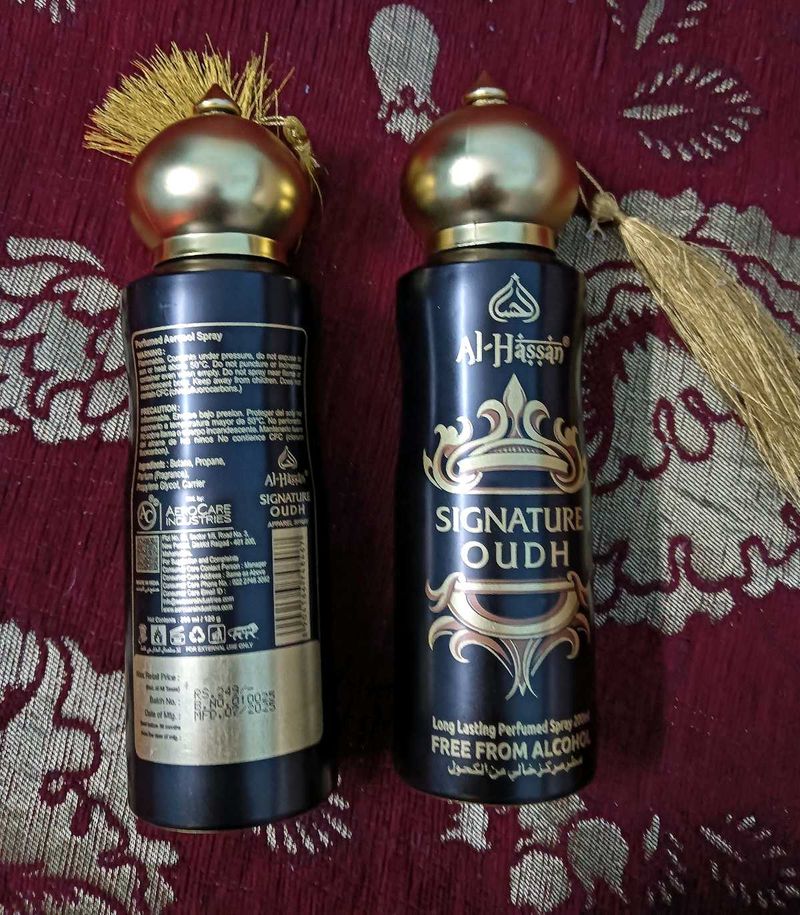 Al-Hassan Signature Oudh Spray