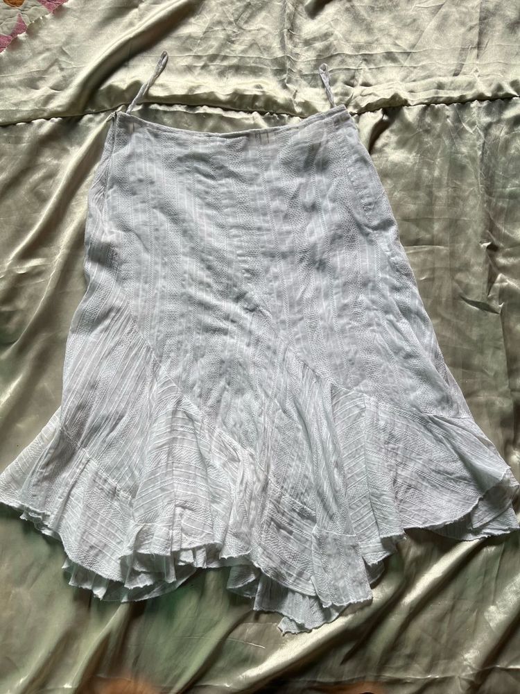 Cute White Skirt