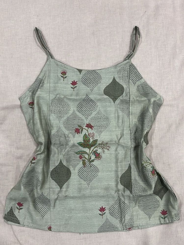 Floral Print Cami Top