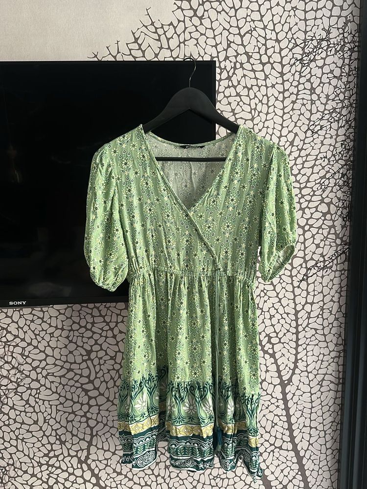 Zudio Green Dress M