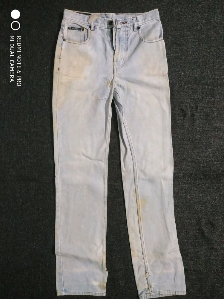 Jeans With Dye