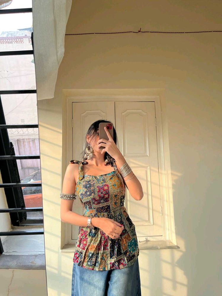 Navratri Padded Kurti