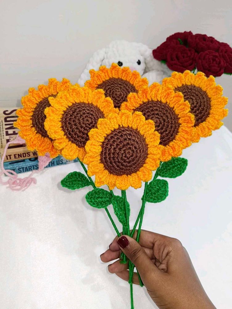 Crochet Sunflower 🌻