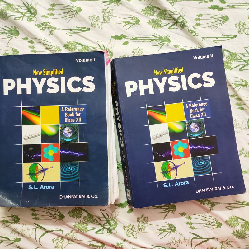 SL ARORA Physics Class 12